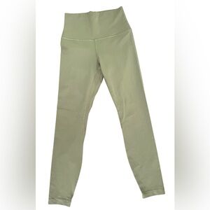 Lululemon Leggings Size 4 Align High-Rise Pant 25" Inseam Olive Green Athletic